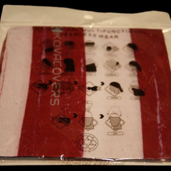 Multi Functional Head Wear - Neck Gaiter - Face Cover - Bandana - HeadBand - Picture 3 of 3